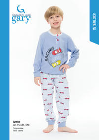 CHILDREN'S PAJAMAS S/L S20028 Tellini S.r.l. Wholesale Clothing